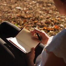 Ecomonkey Notizbuch rot 02