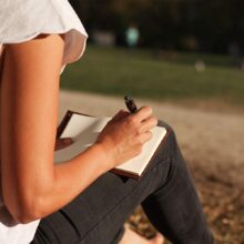 Ecomonkey Notizbuch rot 03