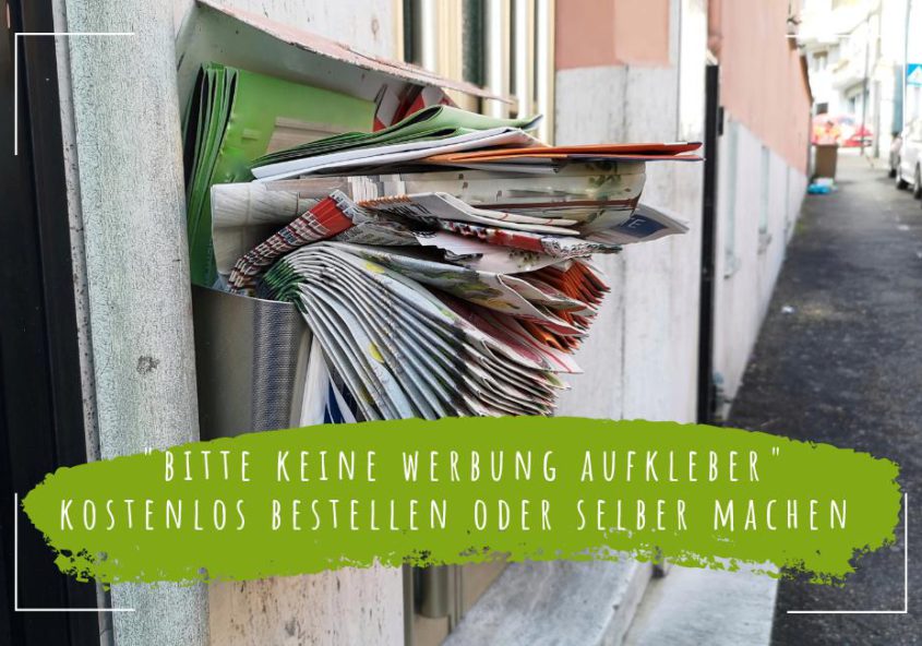 bitte keine werbung aufkleber kostenlos