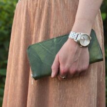 geldbörse damen grün