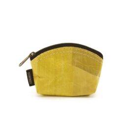 Kleines Münzportemonnaie aus echten Bananenblättern