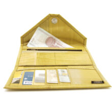 Portemonnaie aus Bananenblättern Envelope Kuvert Design vegan