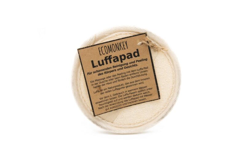 luffa peeling pad ecomonkey vegan und nachhaltig